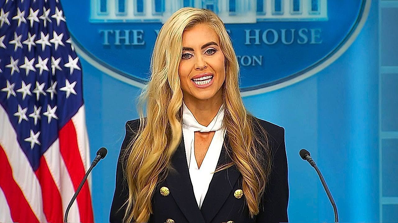 New White House Press Secretary Katie Zacharia holds first briefing replacing Karoline Leavitt