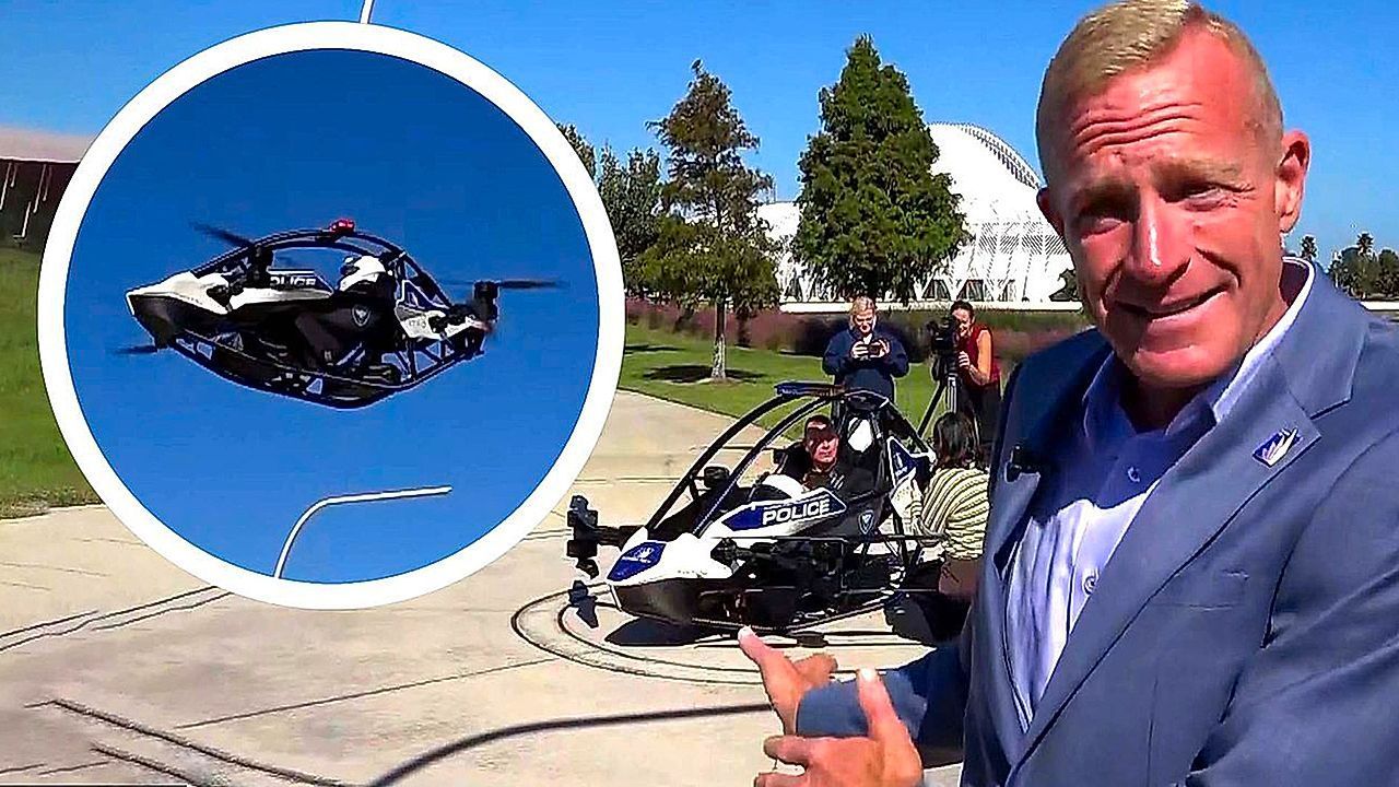 Florida Polytechnic University unveils 'Astro', the first US police VTOL