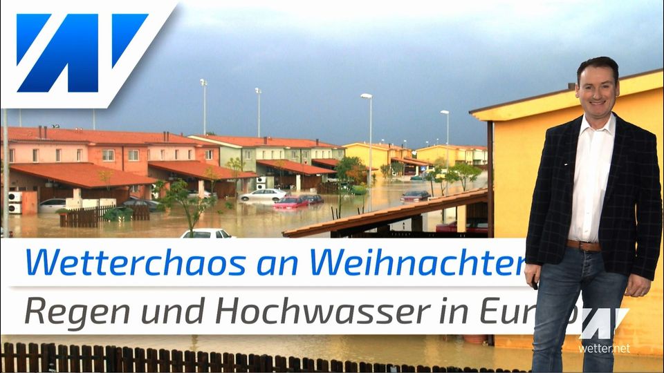 Wetterchaos an Weihnachten - sagt der Wetterexperte