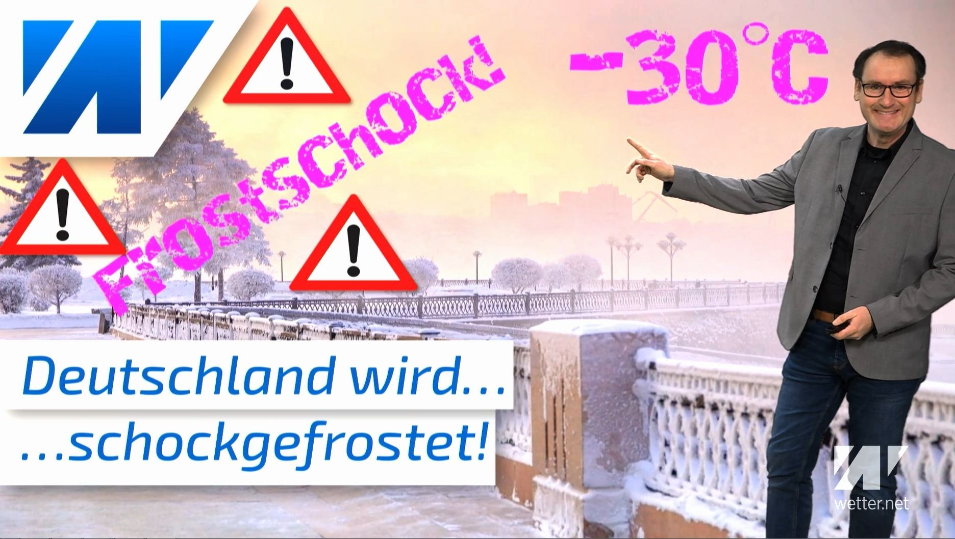 Horrorszenario: -30°C in Deutschland. Das Land wird schockgefrostet!