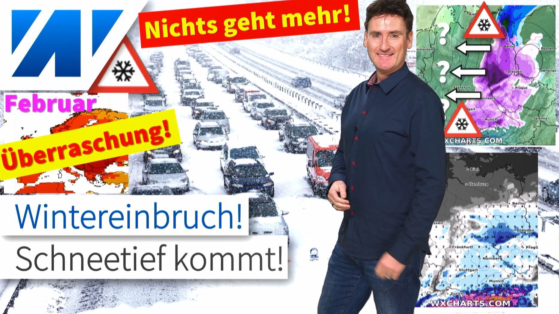 WARNING: Massive onset of winter could paralyze parts of Germany this weekend!