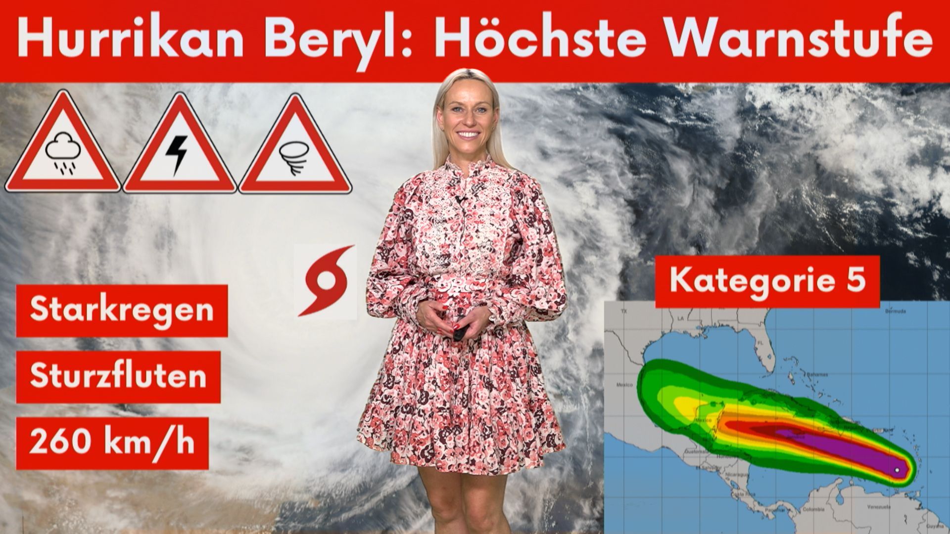 Verfrühte Hurrikan-Saison knackt alle Rekorde: Mit heftigen 260 km/h wütet "Beryl" in der Karibik!