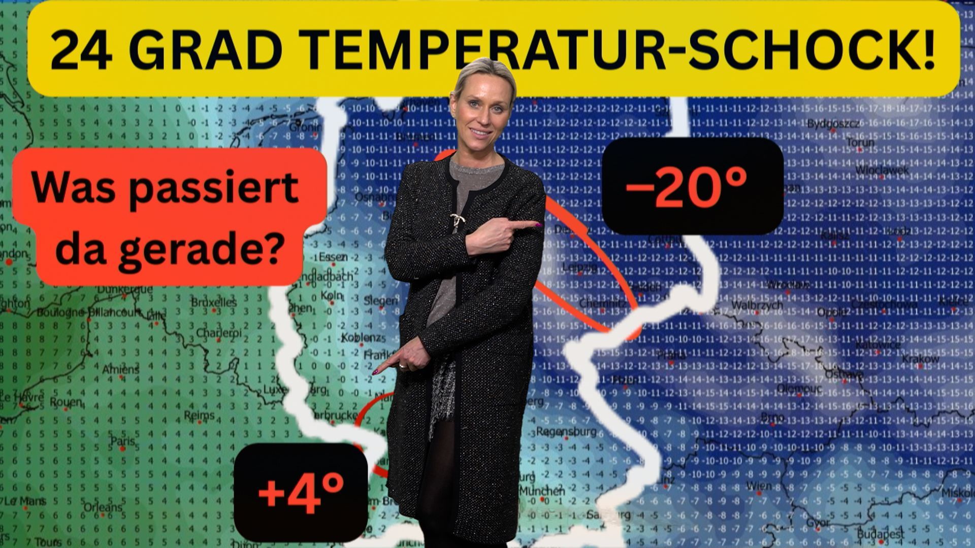 Video: Sibirische Kältepeitsche! Minus 20 Grad, neuer Schnee und Schlitten-Wochenende drohen Deutschland