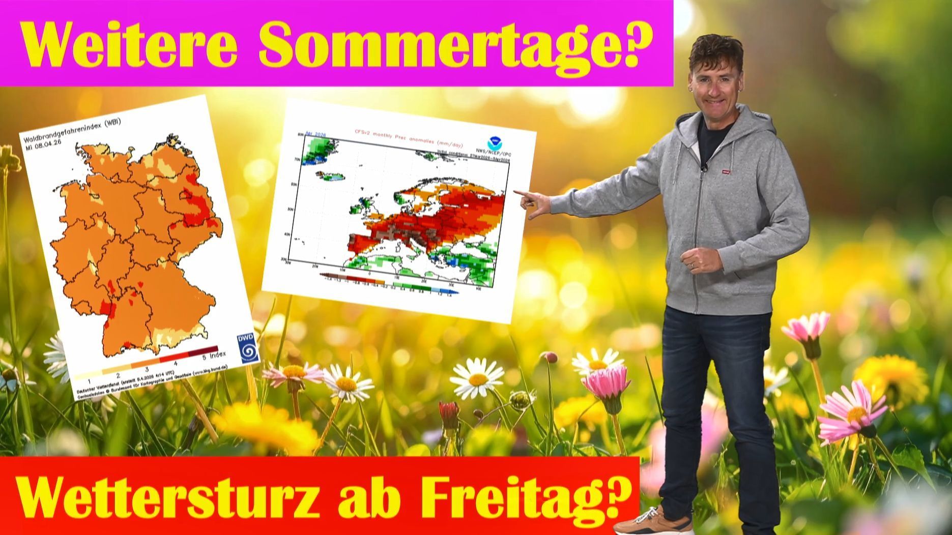 Video: Wie vorhersagt: Der erste Sommertag ist da, weitere könnten diese Woche folgen!