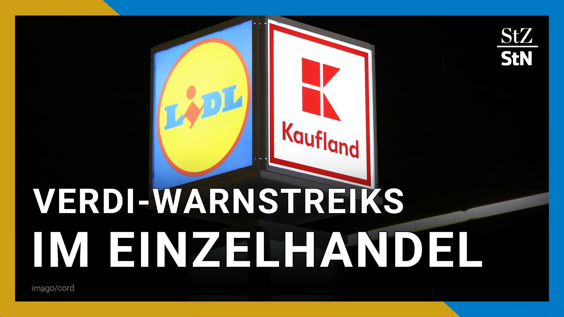 Verdi warning strikes in retail | Focus on Kaufland and Lidl