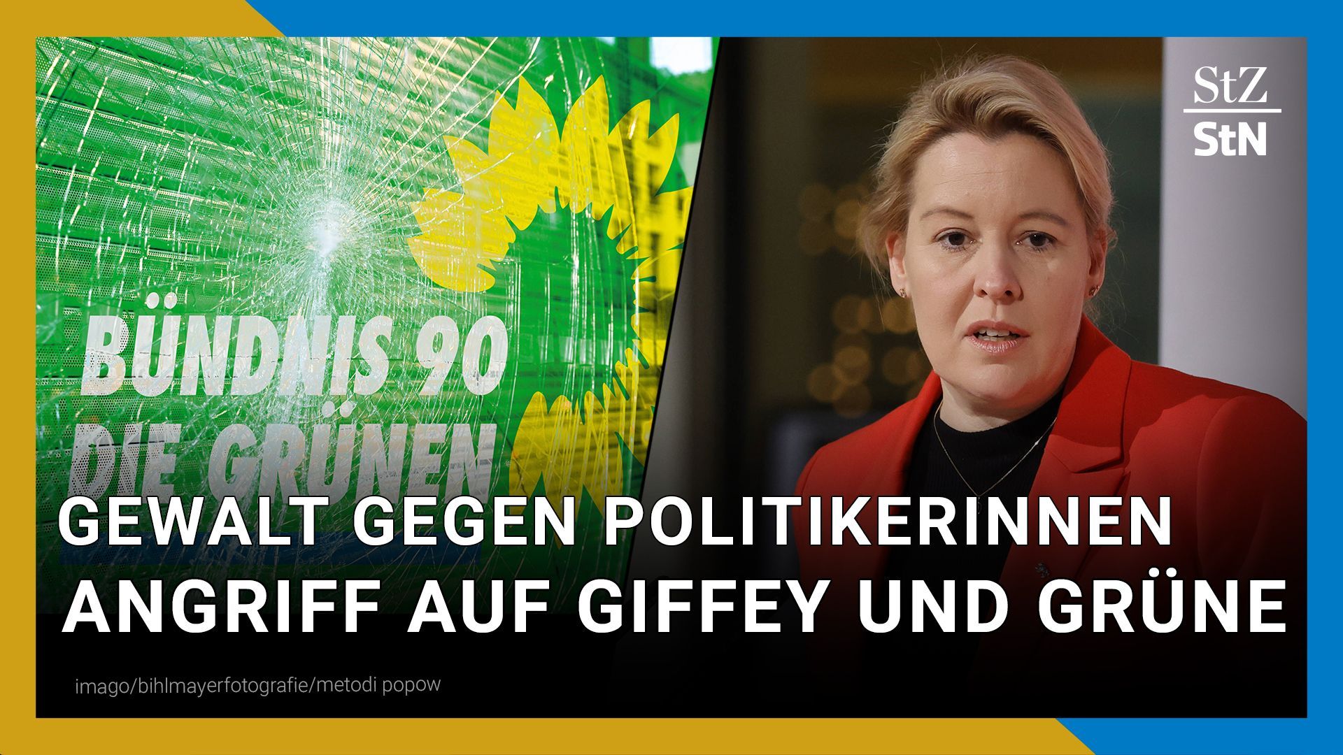 Berlin: Giffey bei tätlichem Angriff verletzt | Gewalt gegen Grüne in Dresden