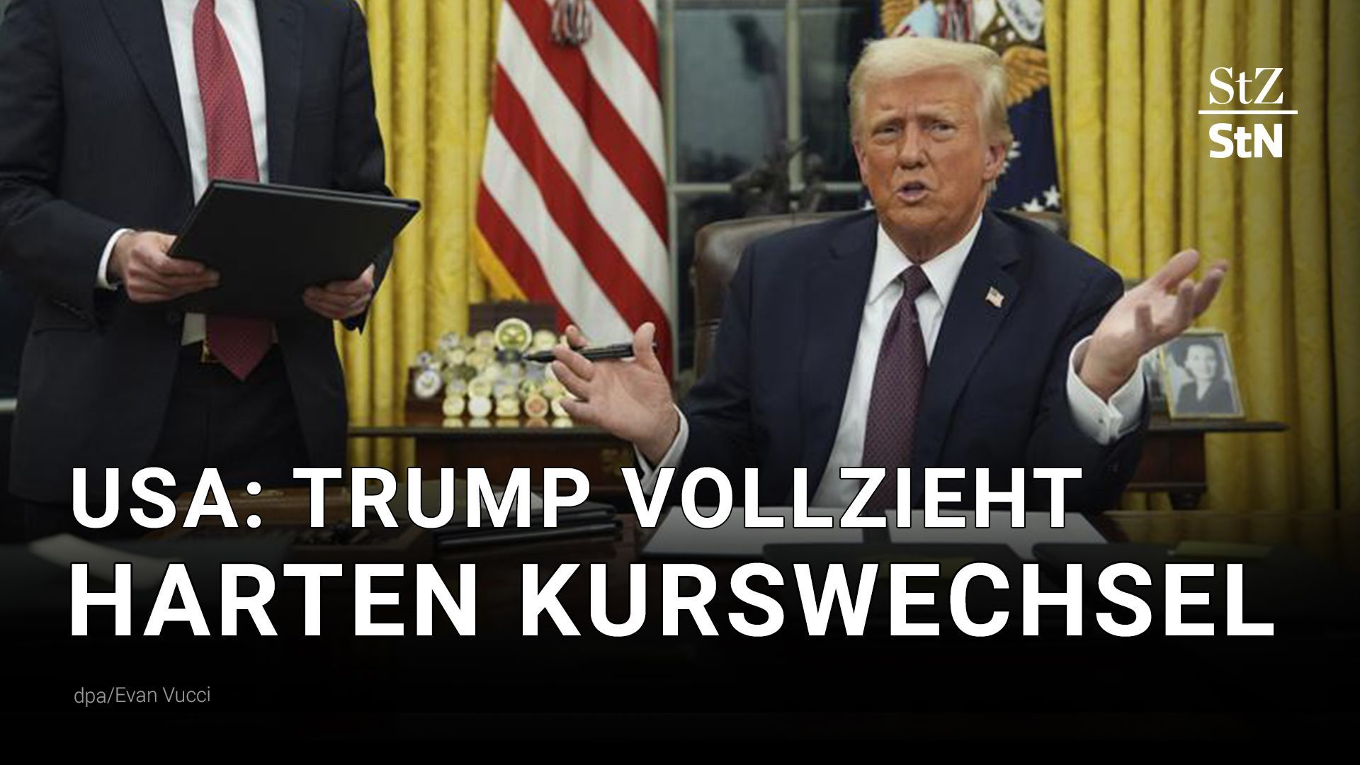 Trump vollzieht harte politische Kehrtwende direkt nach Amtseinführung