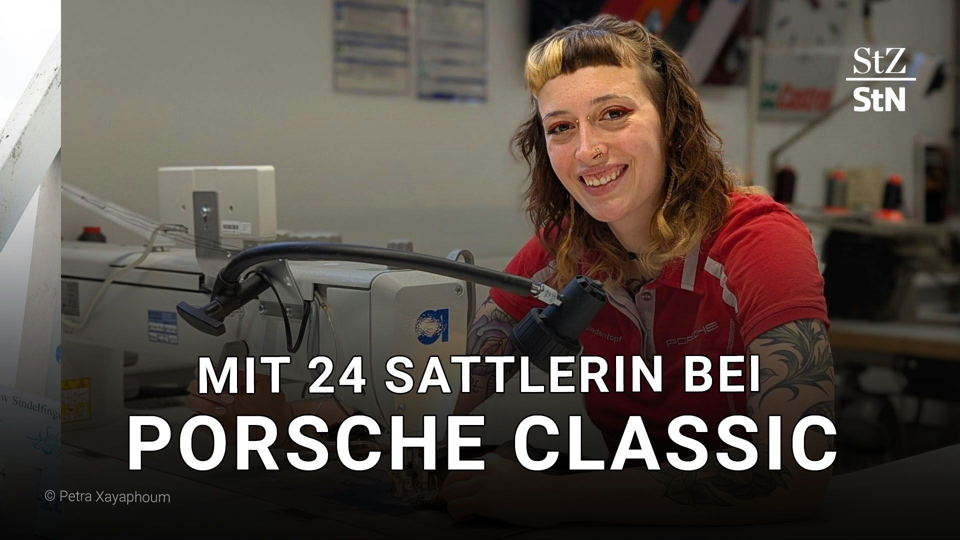 Mit 24 Sattlerin bei Porsche Classic