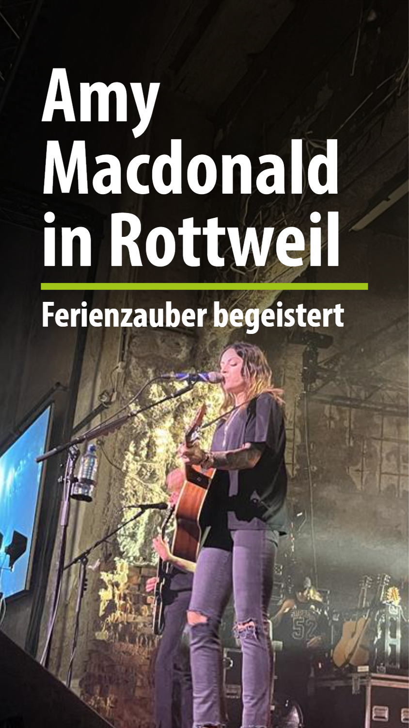 Amy Macdonald at Rottweiler Ferienzauber