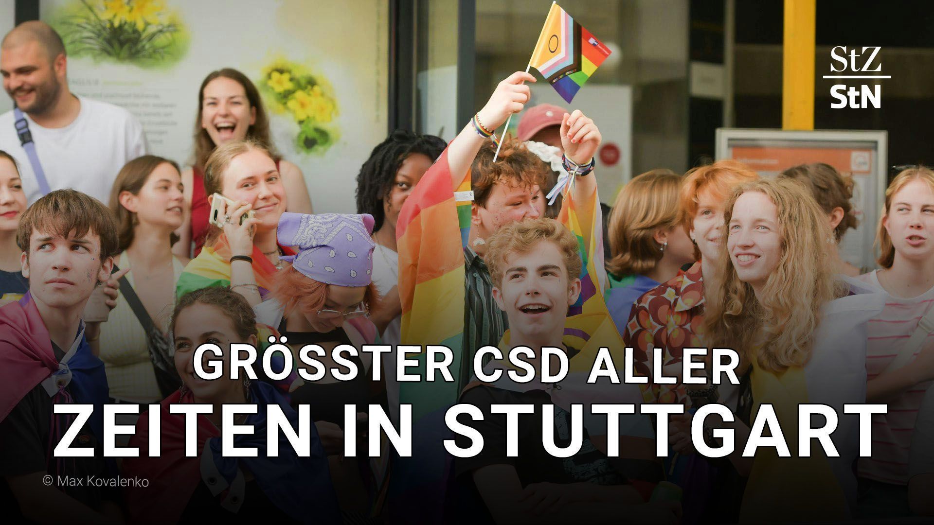 Video: Größter CSD aller Zeiten in Stuttgart