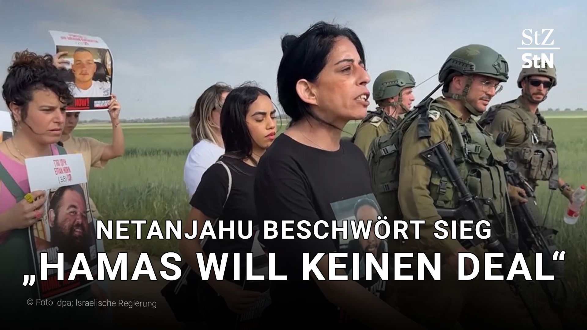 Video: Netanjahu beschwört Sieg: «Hamas will keinen Deal»