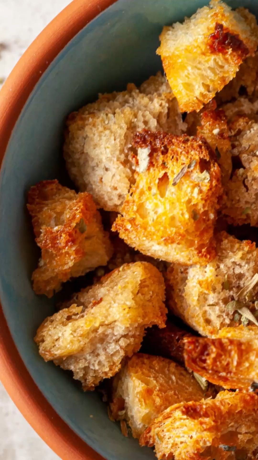 Homemade Croutons from the Oven - It's That Easy