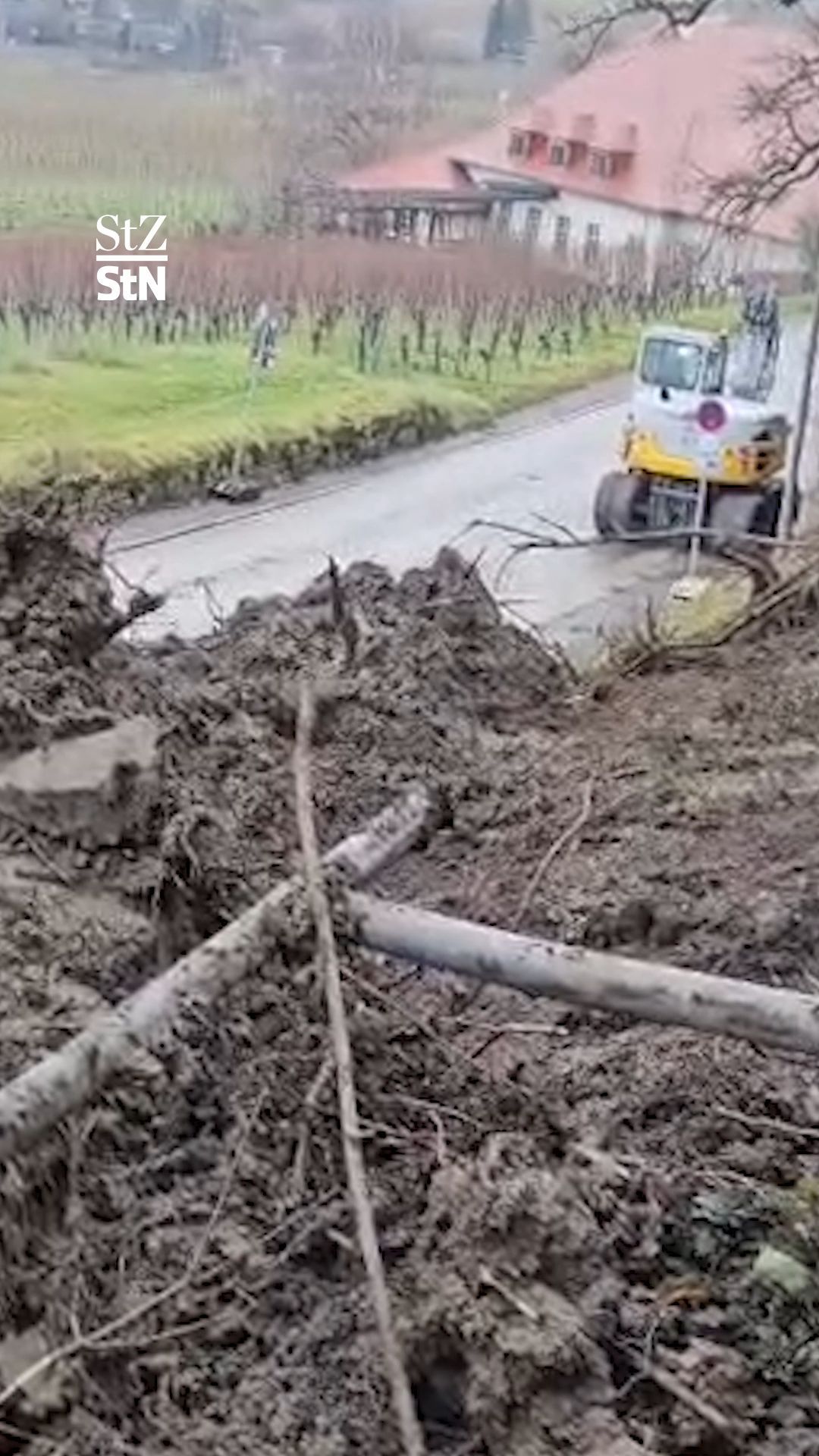 Video: Erdrutsch in Stuttgart!