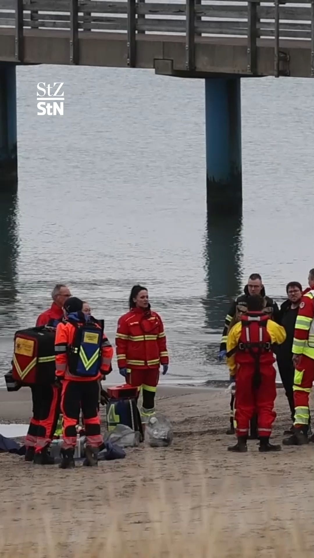 Video: Dritter Toter in einer Woche: Winterbader stirbt in Ostsee