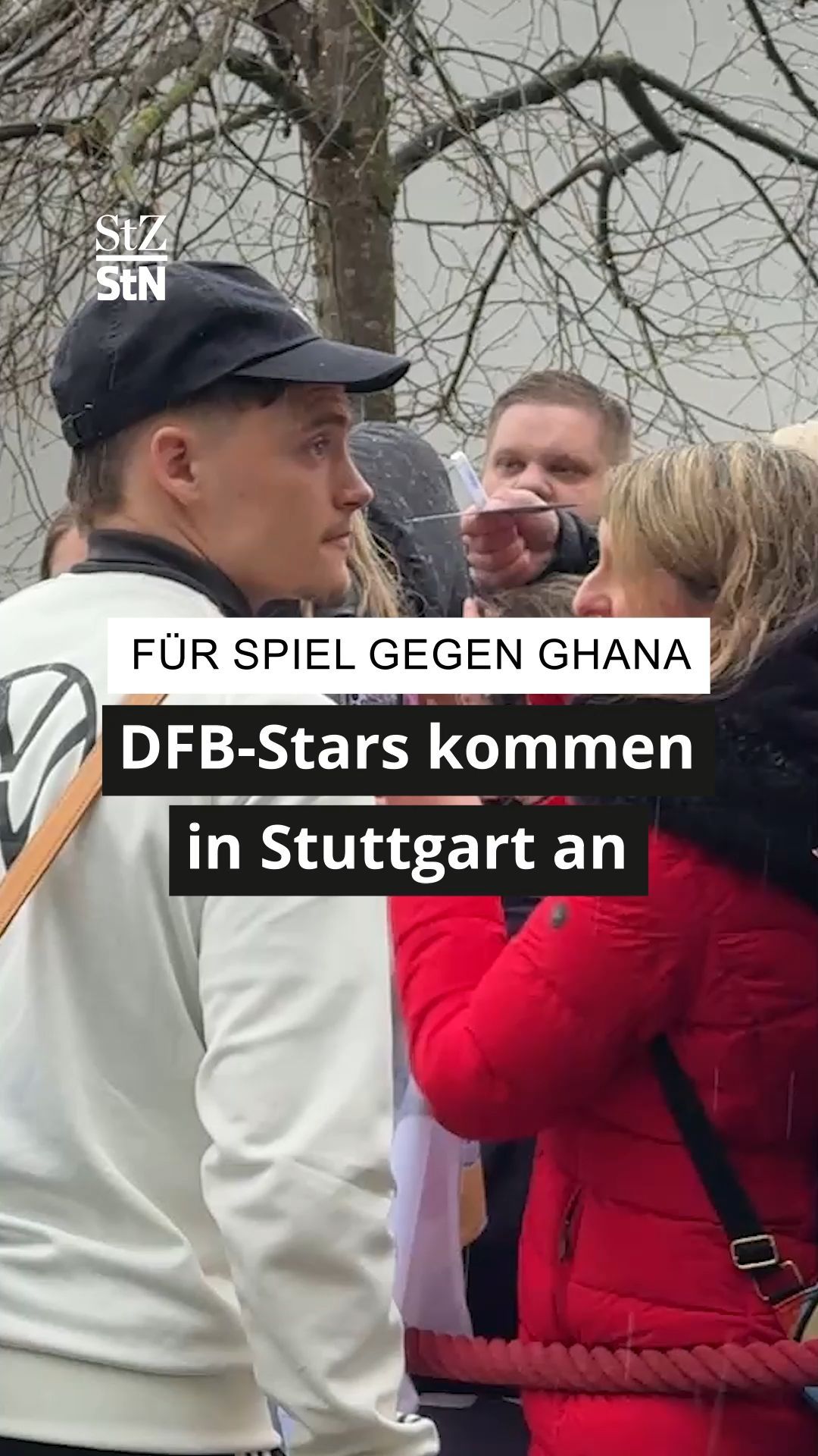 Video: Für Spiel gegen Ghana: DFB-Stars kommen in Stuttgart an