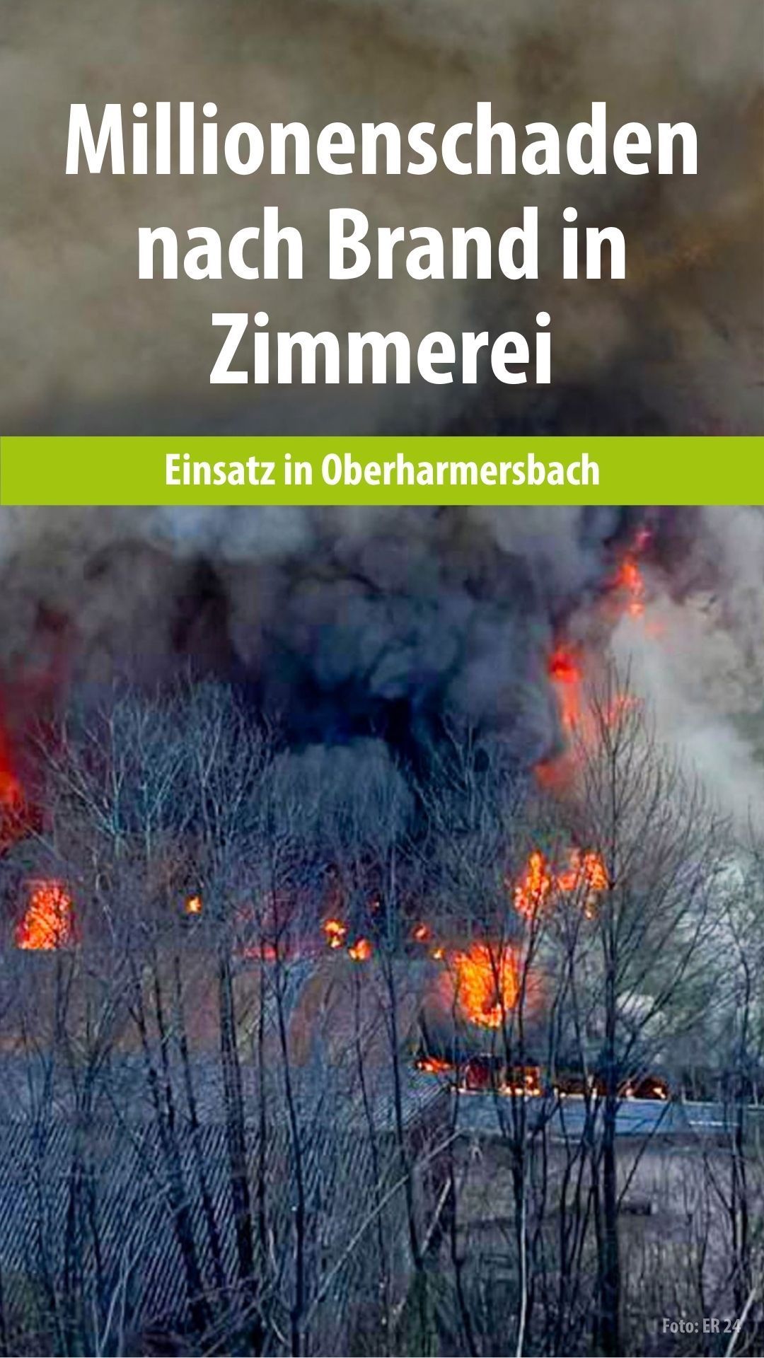 Video: Millionenschaden nach Brand in Oberharmersbacher Zimmerei