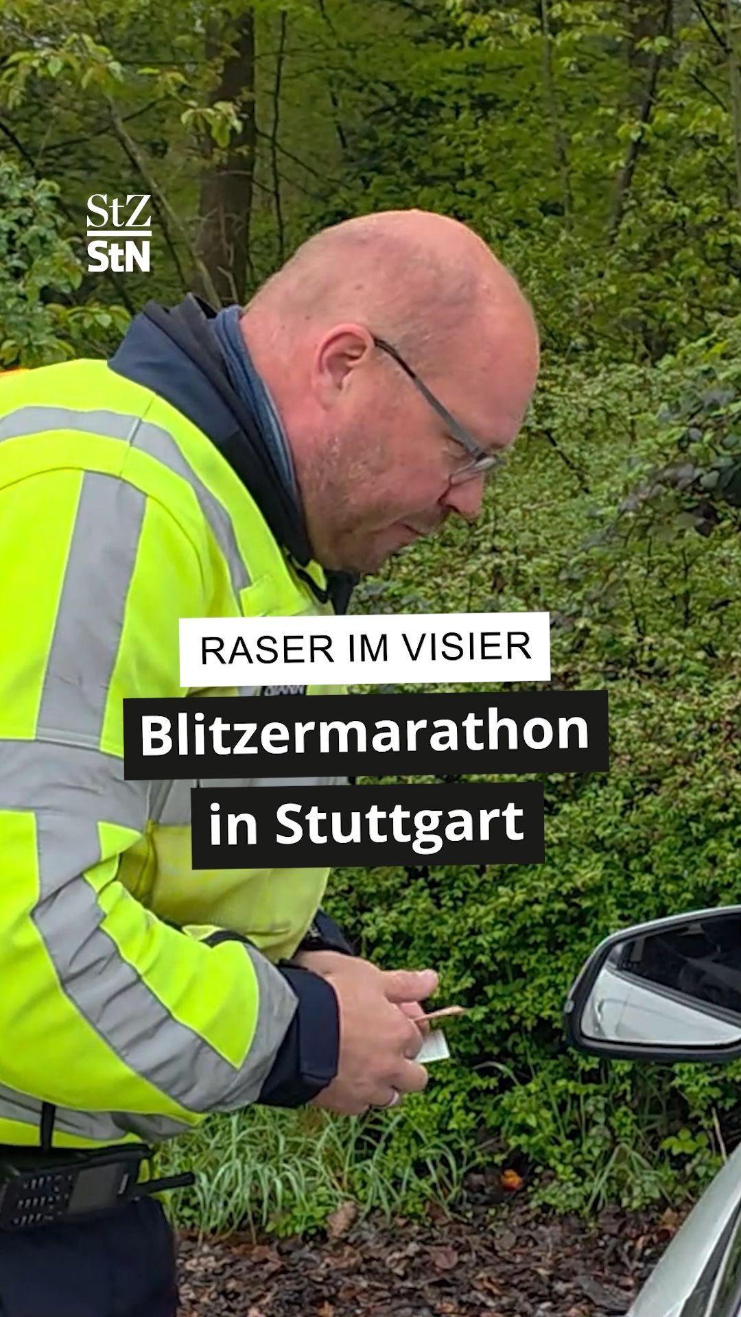 Video: Raser im Visier: Blitzermarathon in Stuttgart