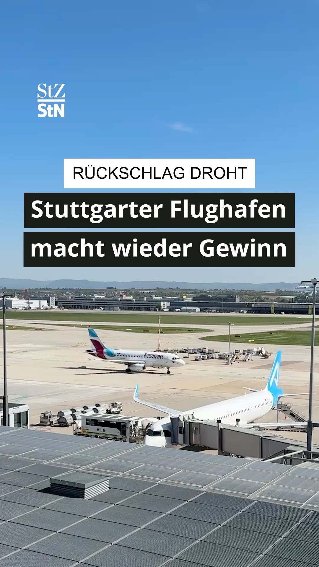 Video: Trotz Gewinn: Drohender Rückschlag am Stuttgarter Flughafen