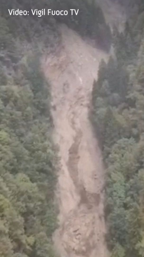 Video: Schwere Unwetter in Italien: Erdrutsche und Überschwemmungen