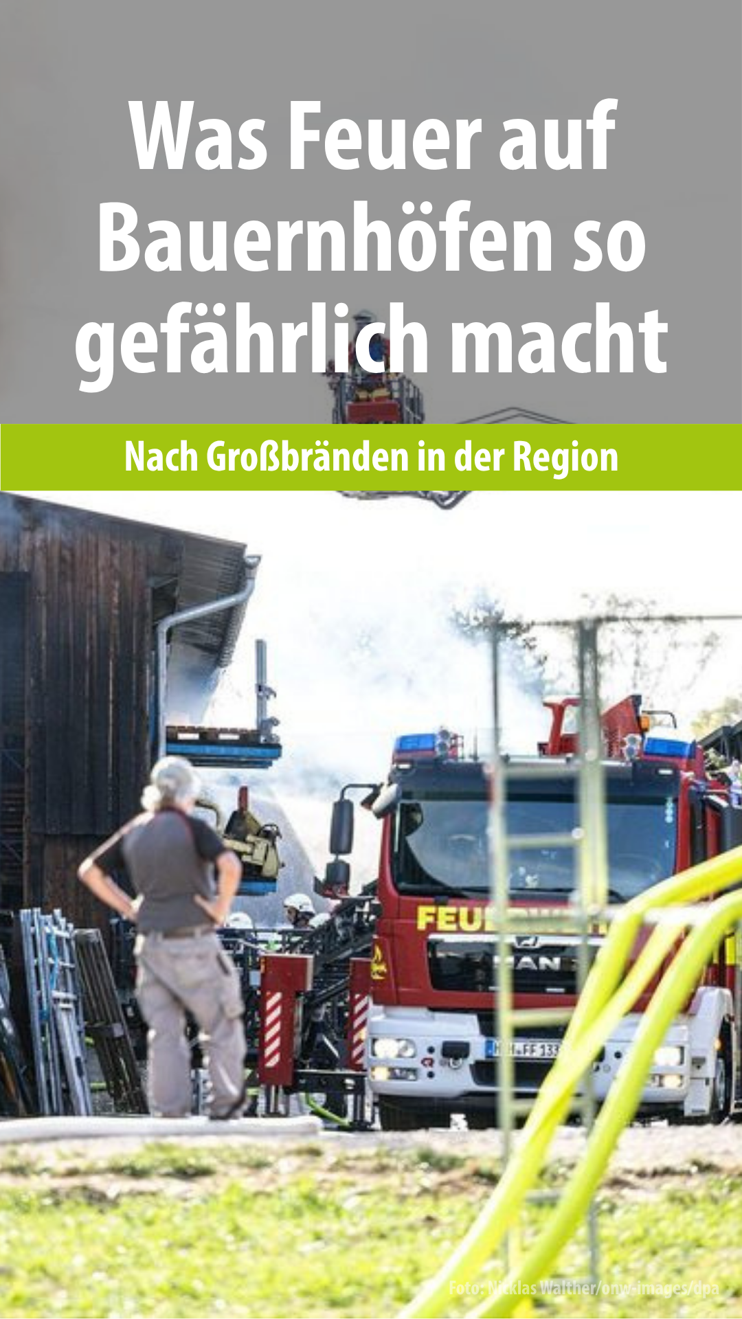 Video: Was Feuer auf Bauernhöfen so gefährlich macht