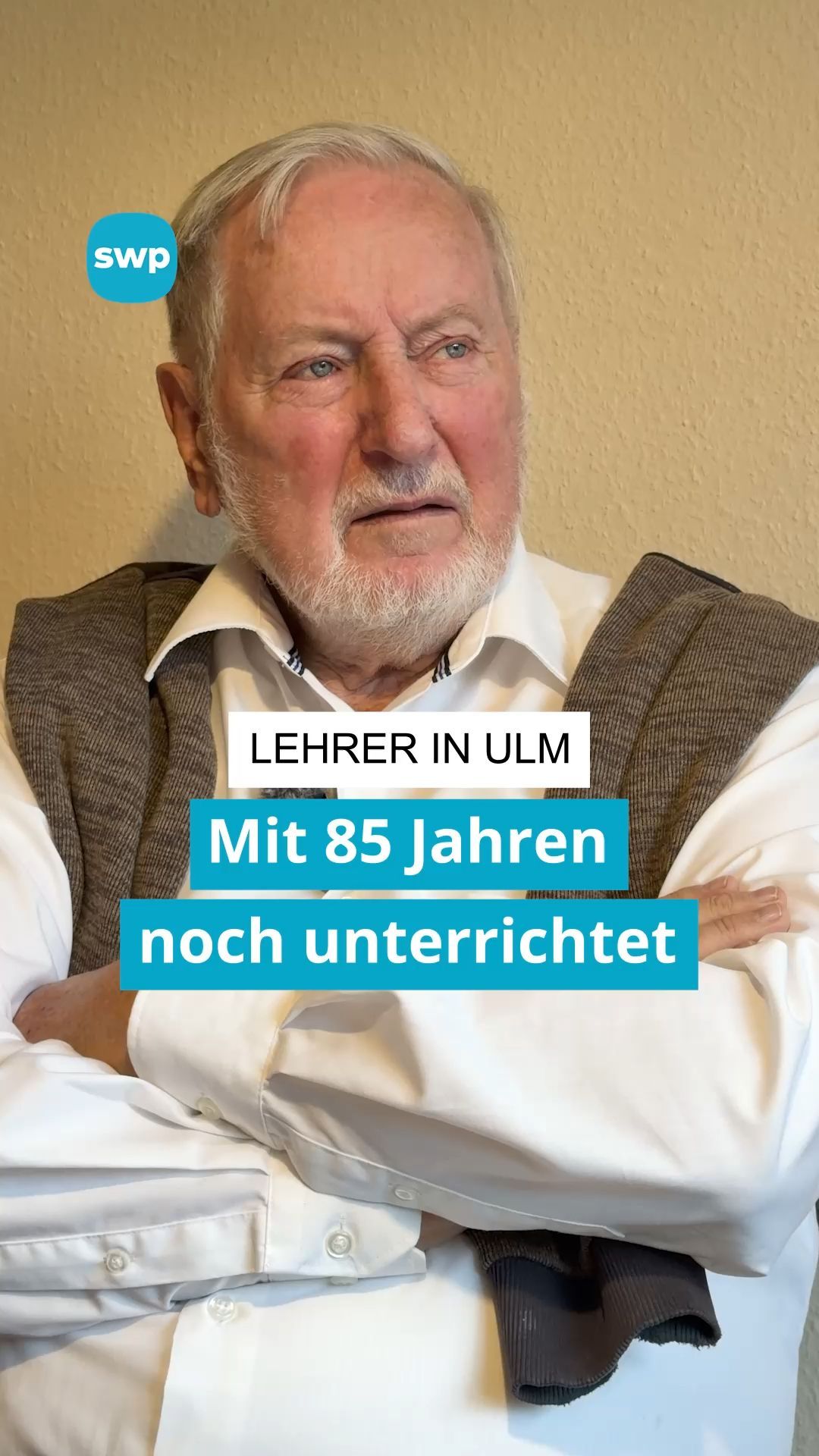Mit 85 Jahren noch im Klassenzimmer unterrichtet