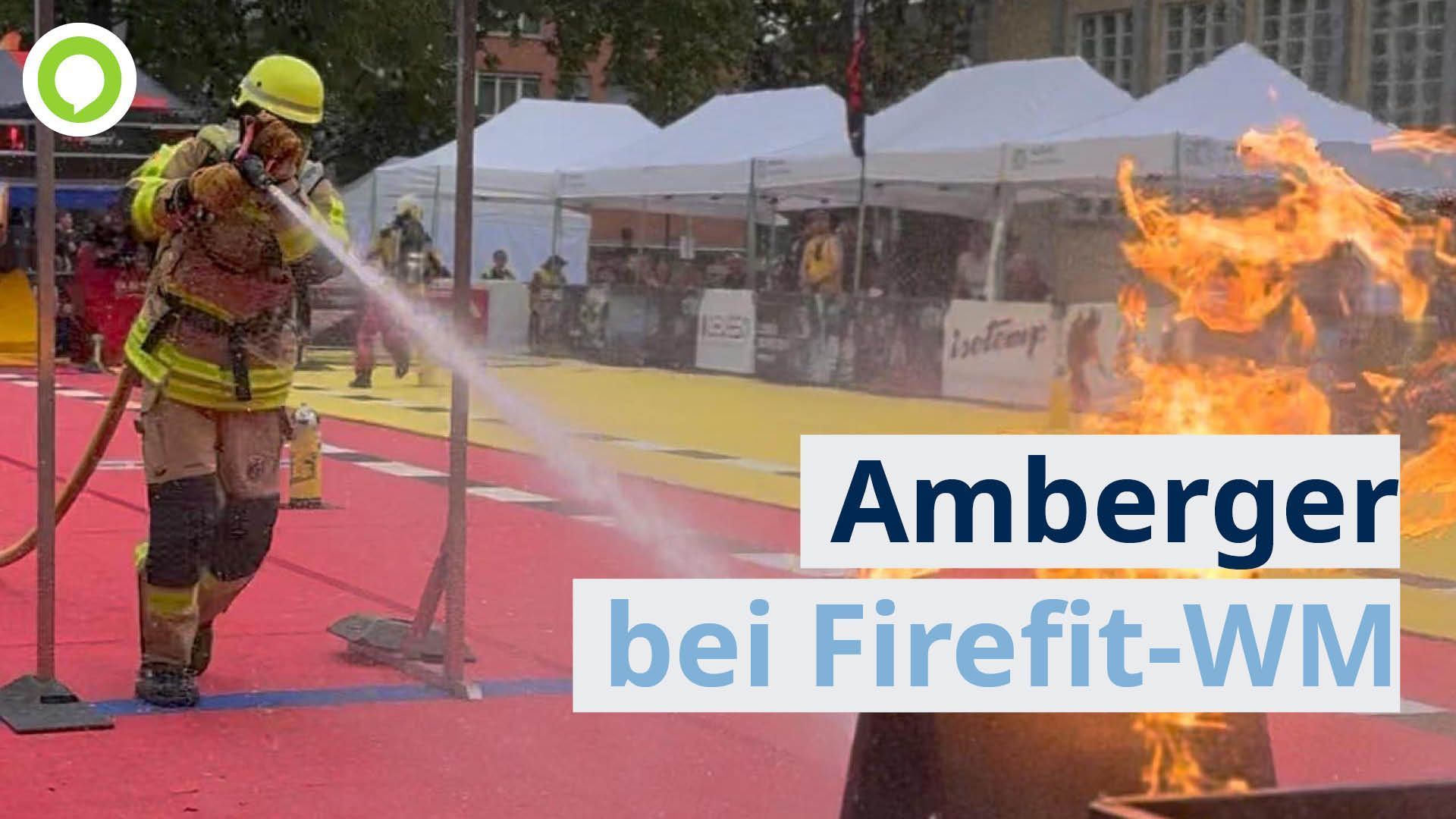 Video: Amberger Feuerwehrmann tritt bei internationalen "Firefit Championships" an