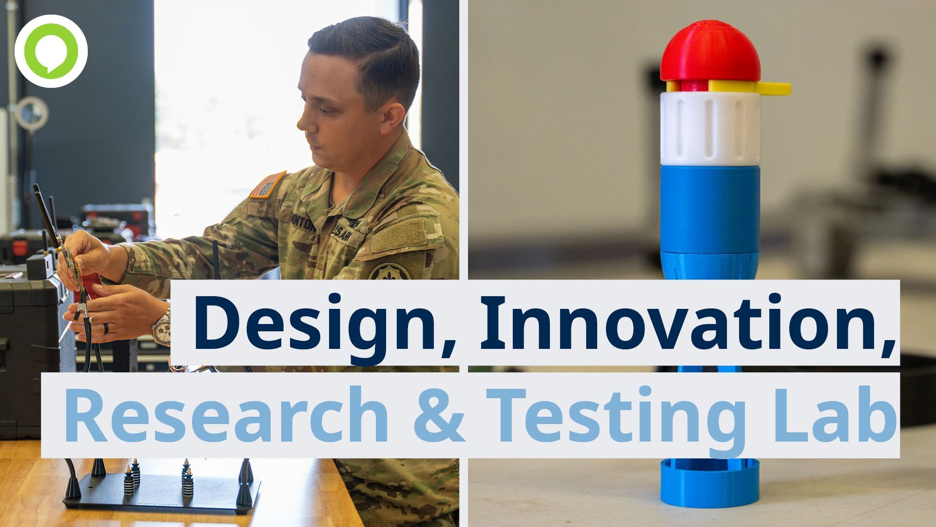 Video: Design, Innovation, Research and Testing Lab der US Armee