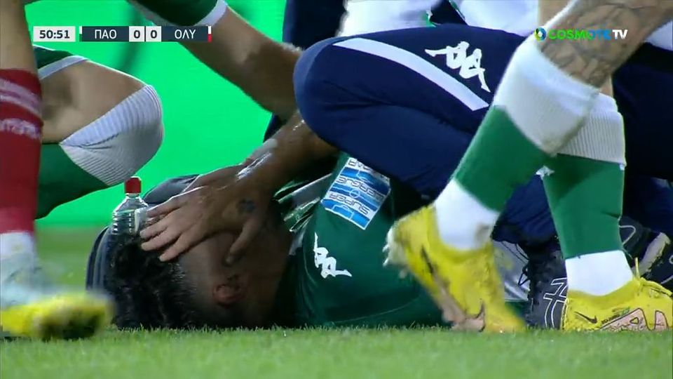 Αναγκαστική αλλαγή ο Παλάσιος στο 54′ (vid)