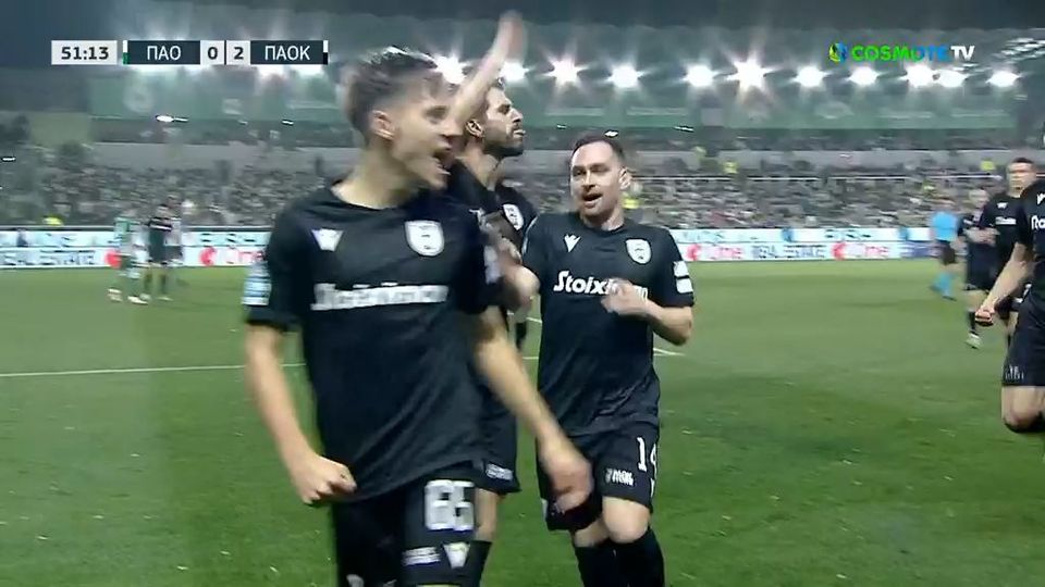 ΠΑΟ – ΠΑΟΚ 0-3: Παρθενικό γκολ για Κωνσταντέλια μετά το ακροβατικό του Ολιβέιρα