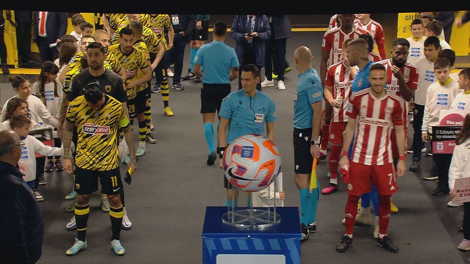 ΑΕΚ-Ολυμπιακός: Τα highlights της αναμέτρησης (VIDEO)