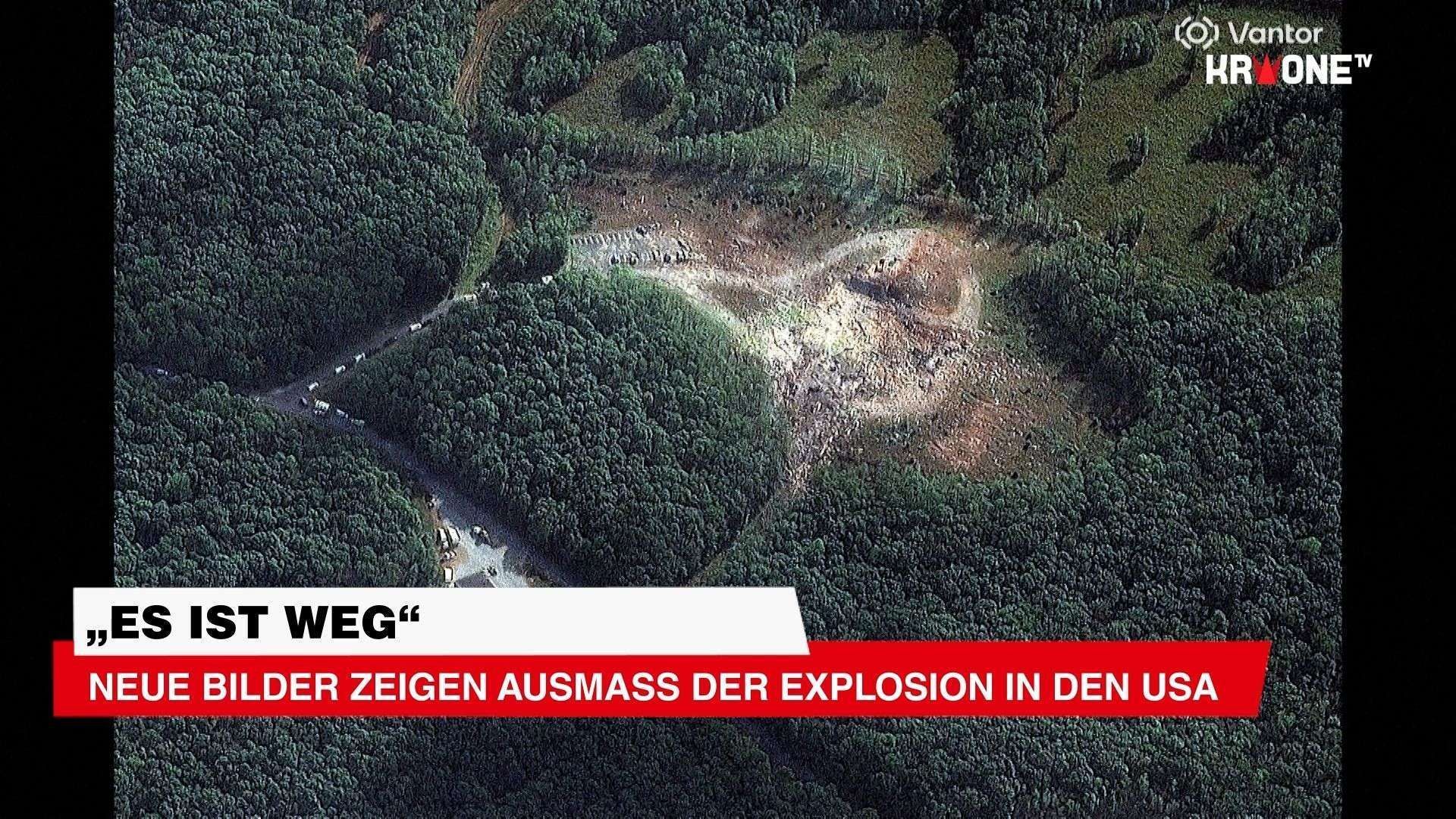 Video: Neue Bilder zeigen Ausmaß der Explosion in den USA