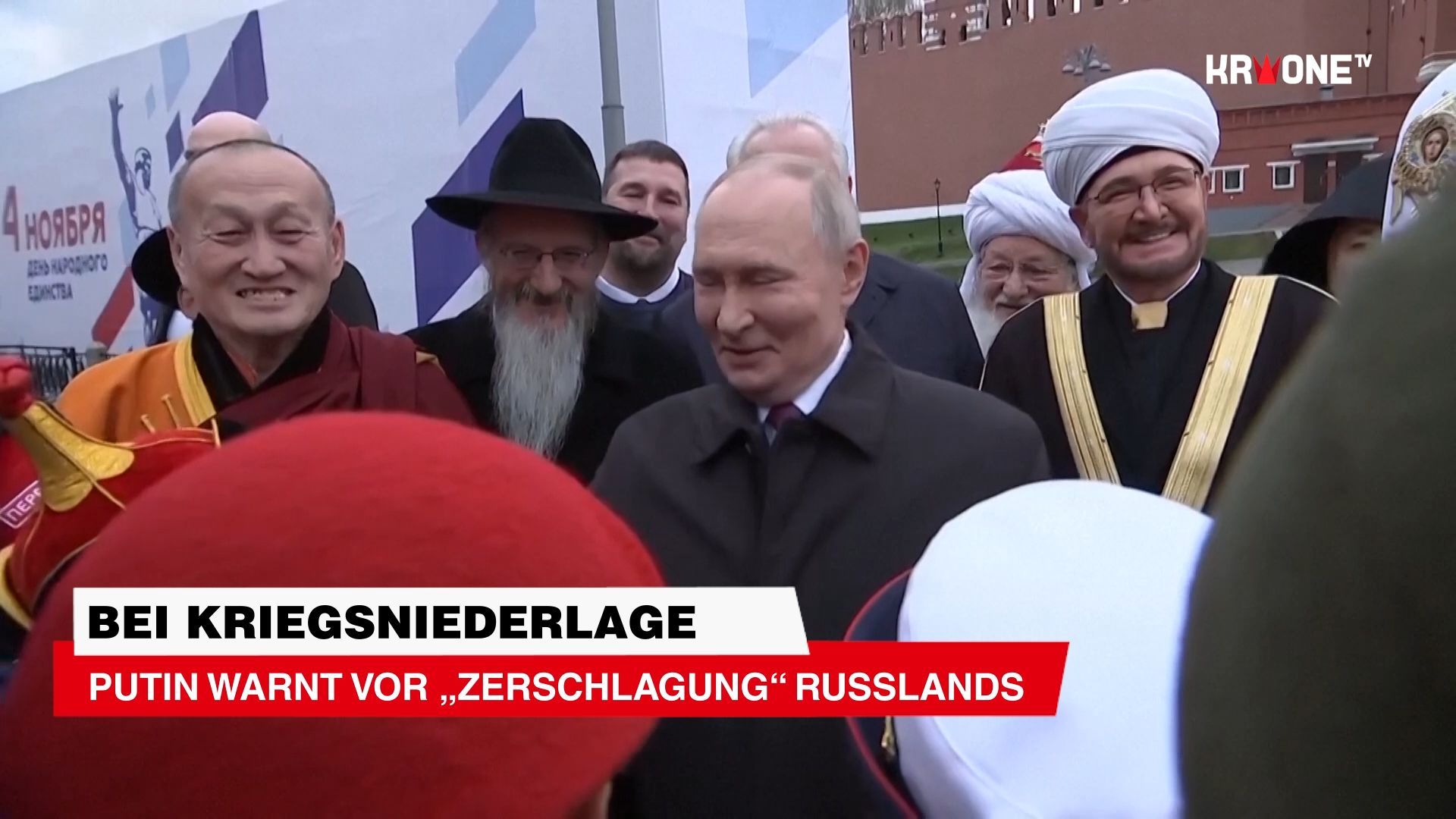 Video: Präsident Putin warnt vor „Zerschlagung“ Russlands