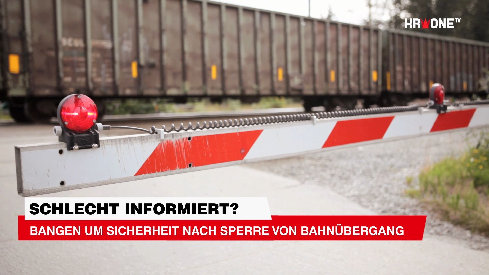 Video: Bangen um Sicherheit nach Sperre von Bahnübergang