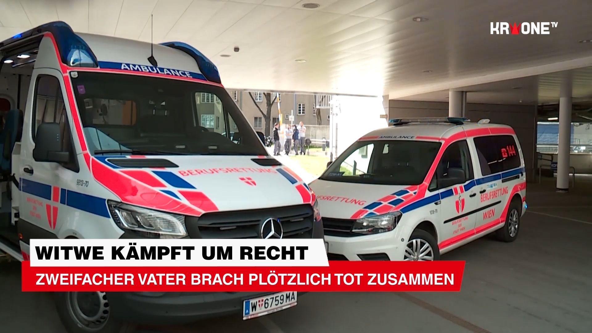 Video: Zweifacher Vater brach plötzlich tot zusammen - Witwe kämpft nun um Recht