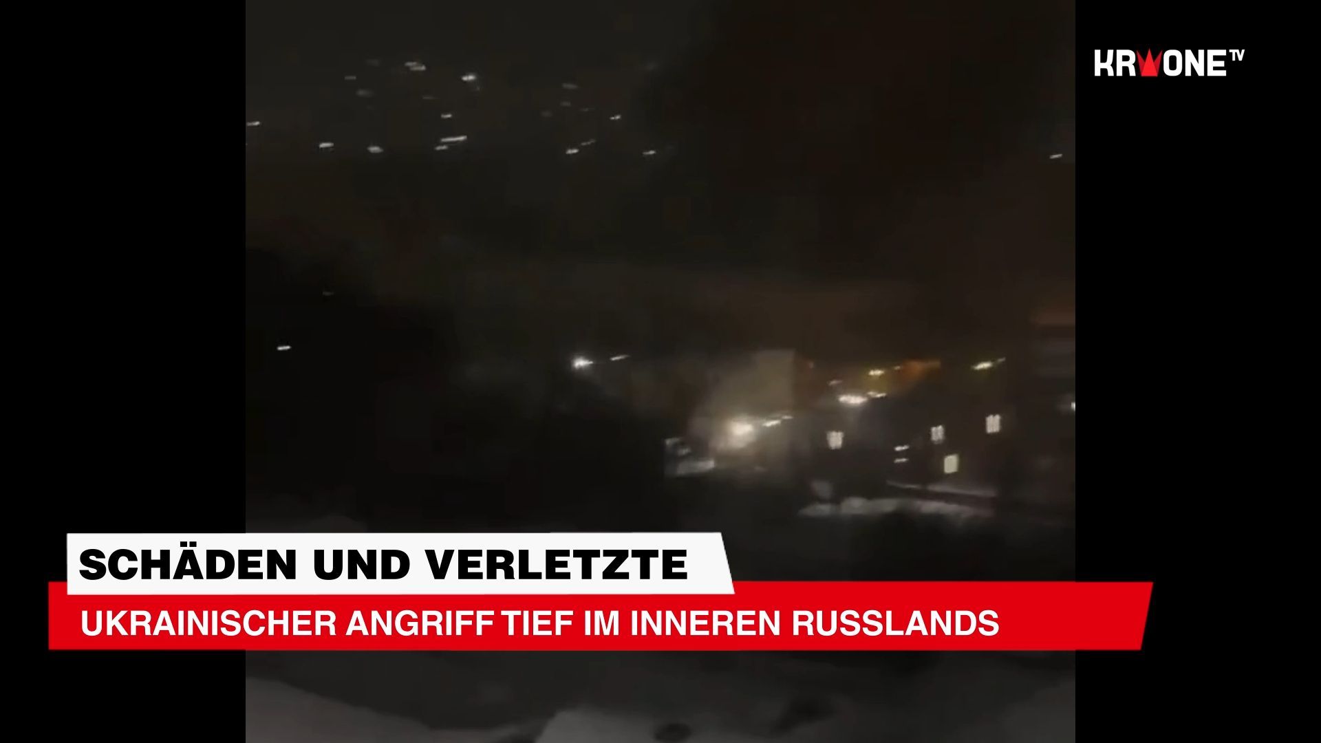 Video: Ukrainischer Angriff tief im Inneren Russlands