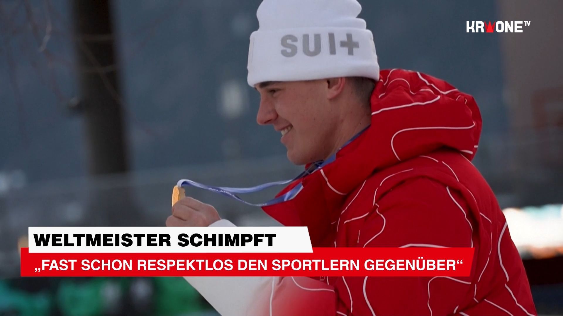 Video: Weltmeister schimpft: „Fast schon respektlos den Sportlern gegenüber“