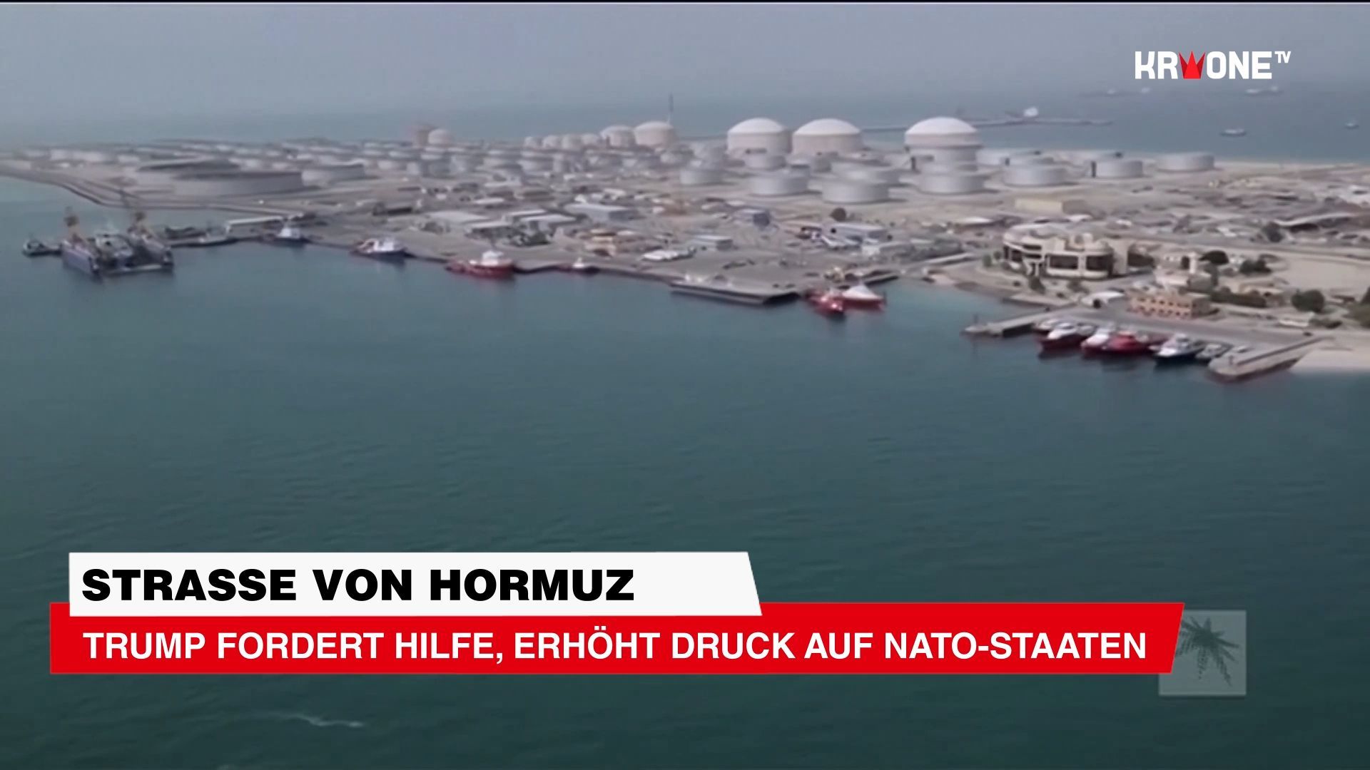 Video: Straße von Hormuz ++ Trump fordert Hilfe, erhöht Druck auf NATO-Staaten