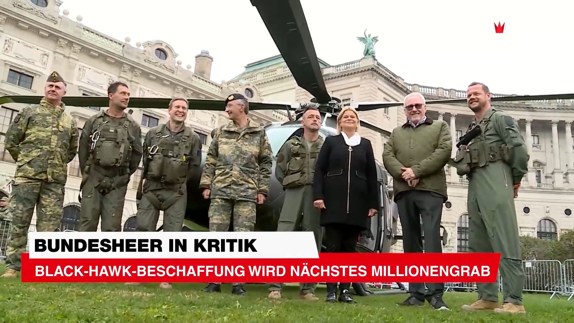 Video: Bundesheer in Kritik ++ Black-Hawk-Beschaffung wird nächstes Millionengrab