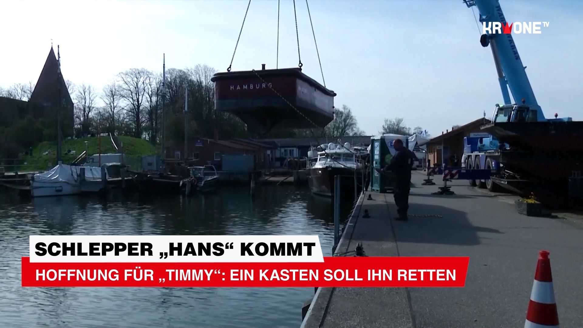 Video: Schlepper „Hans“ kommt ++ Hoffnung für „Timmy“: Ein Kasten soll ihn retten