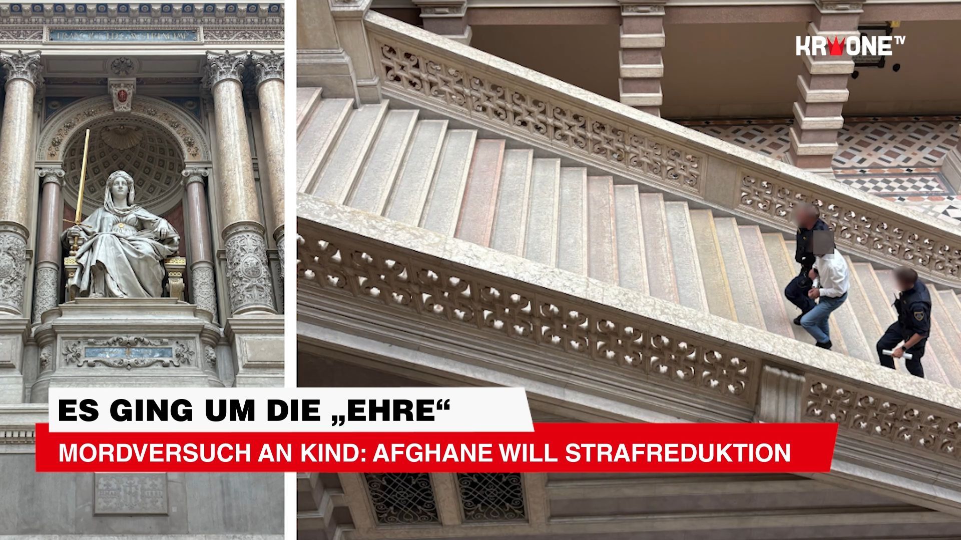 Video: Mordversuch an Kind: Afghane will Strafreduktion