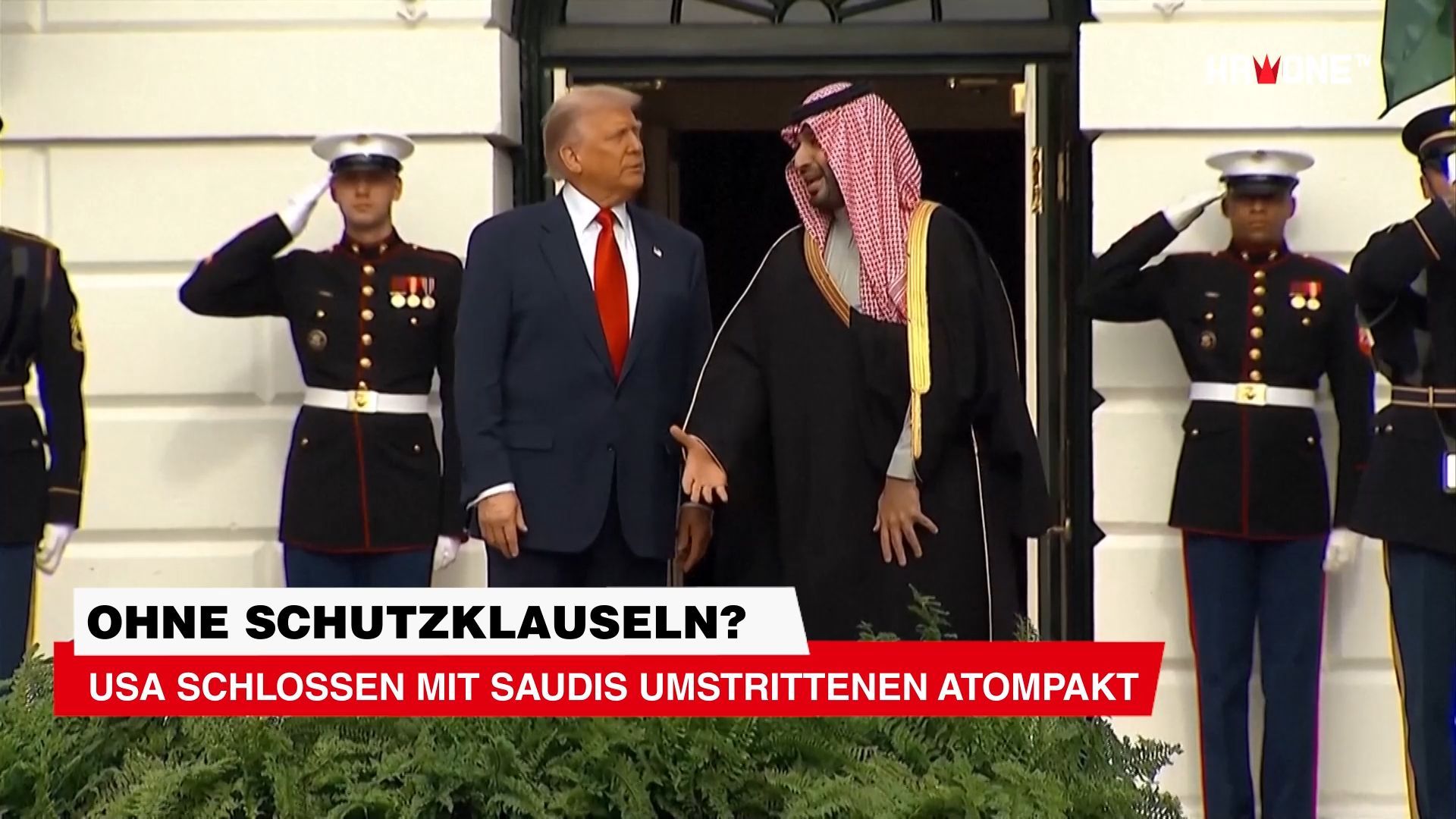 Video: USA schlossen mit Saudis umstrittenen Atompakt