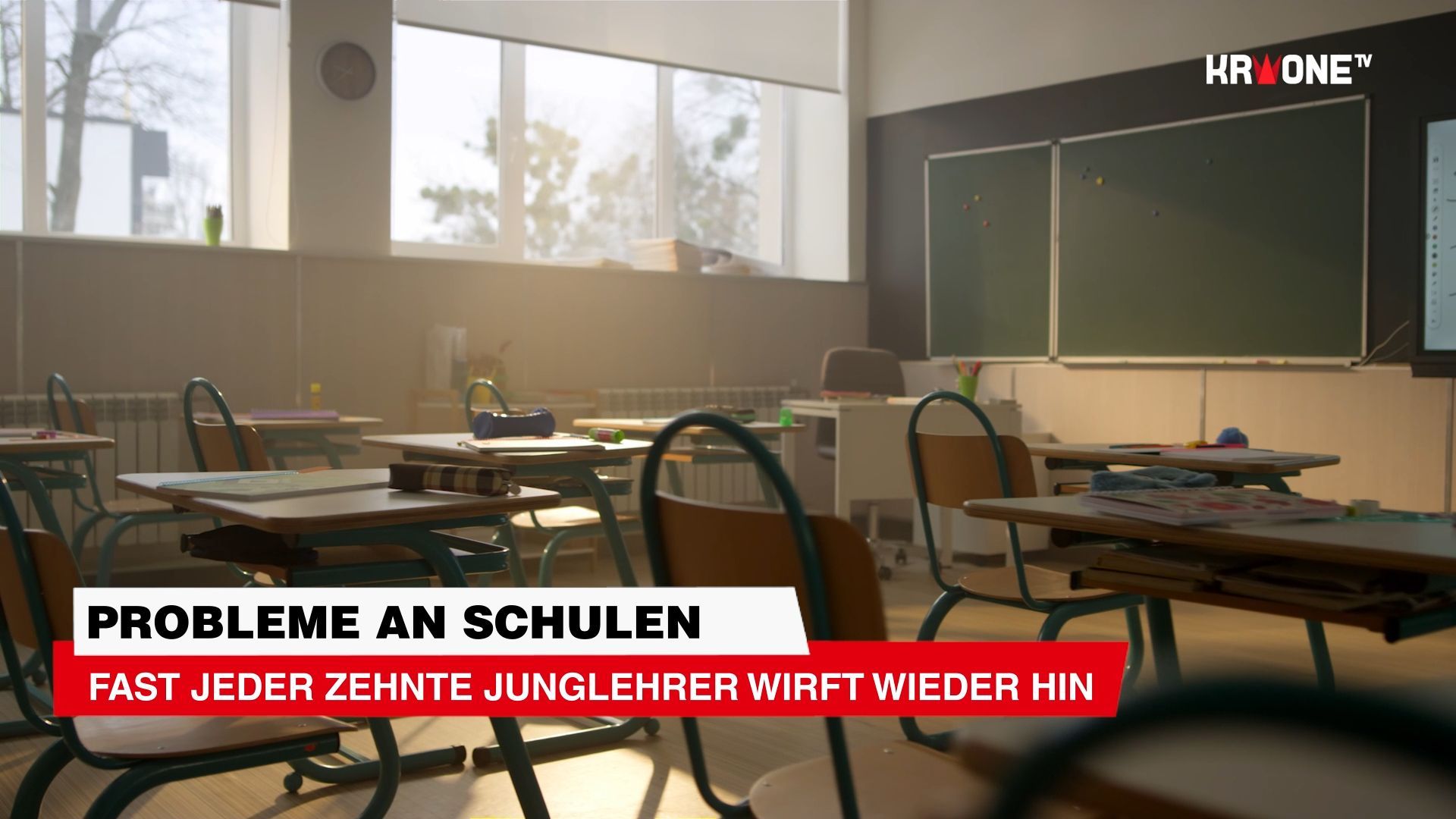 Video: Probleme an Schulen: Fast jeder zehnte Junglehrer wirft wieder hin