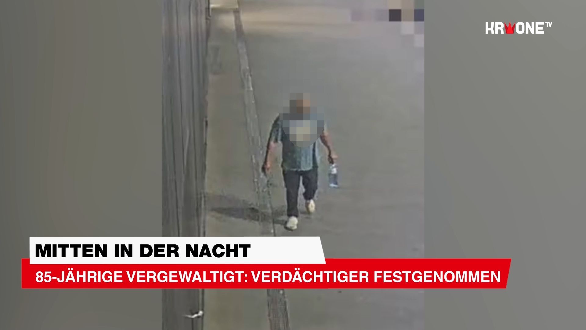 Video: 85-Jährige vergewaltigt: Verdächtiger festgenommen