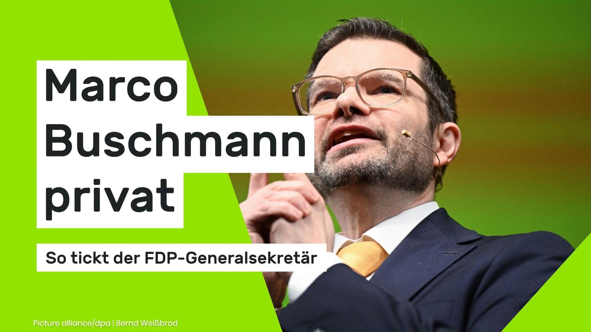 Marco Buschmann privat: So tickt der FDP-Generalsekretär