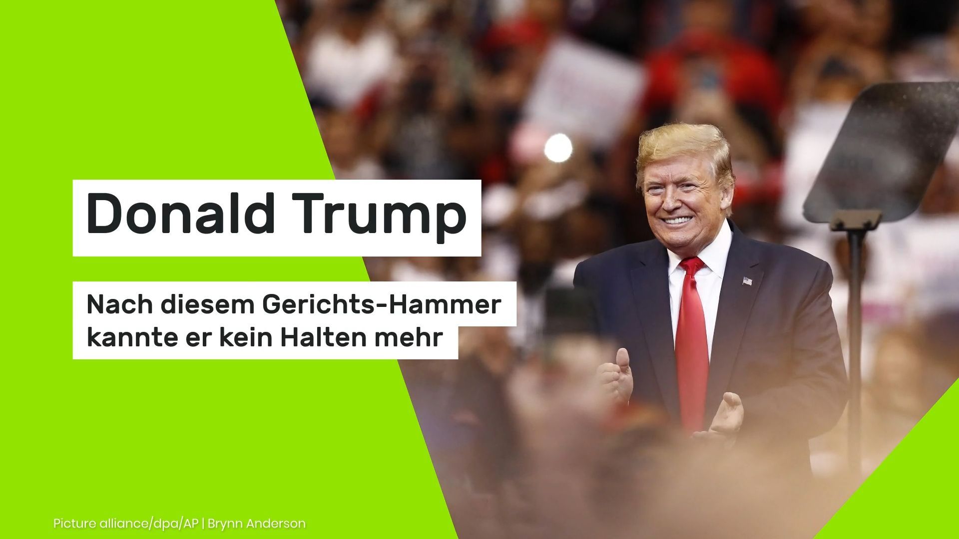 Video: Donald Trump: Nach diesem Gerichts-Hammer kannte er kein Halten mehr