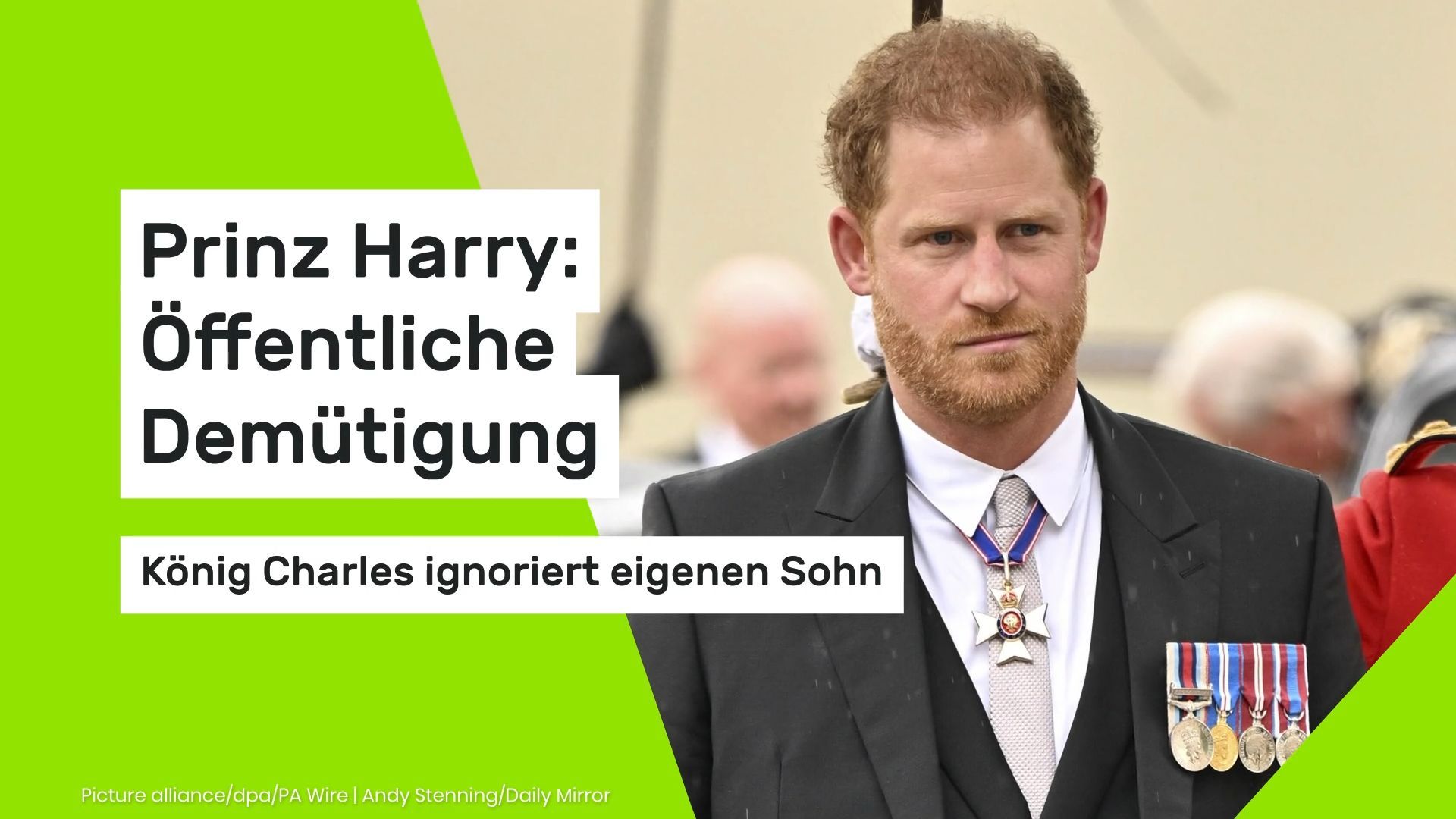 Prince Harry: Public Humiliation - King Charles Ignores His Own Son