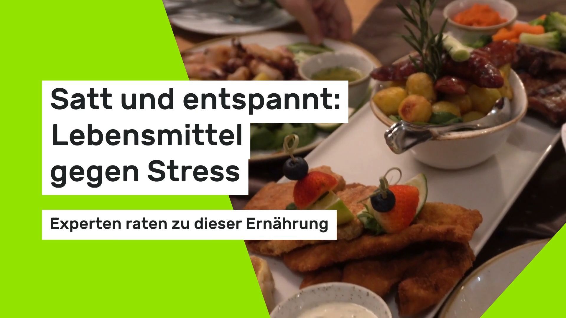 Satt und entspannt: Lebensmittel gegen Stress - Experten raten zu dieser Ernährung