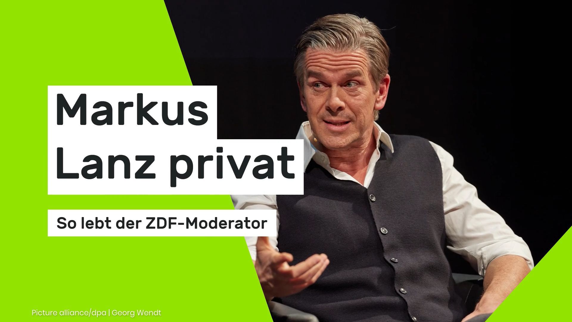 Markus Lanz private: How the ZDF moderator lives