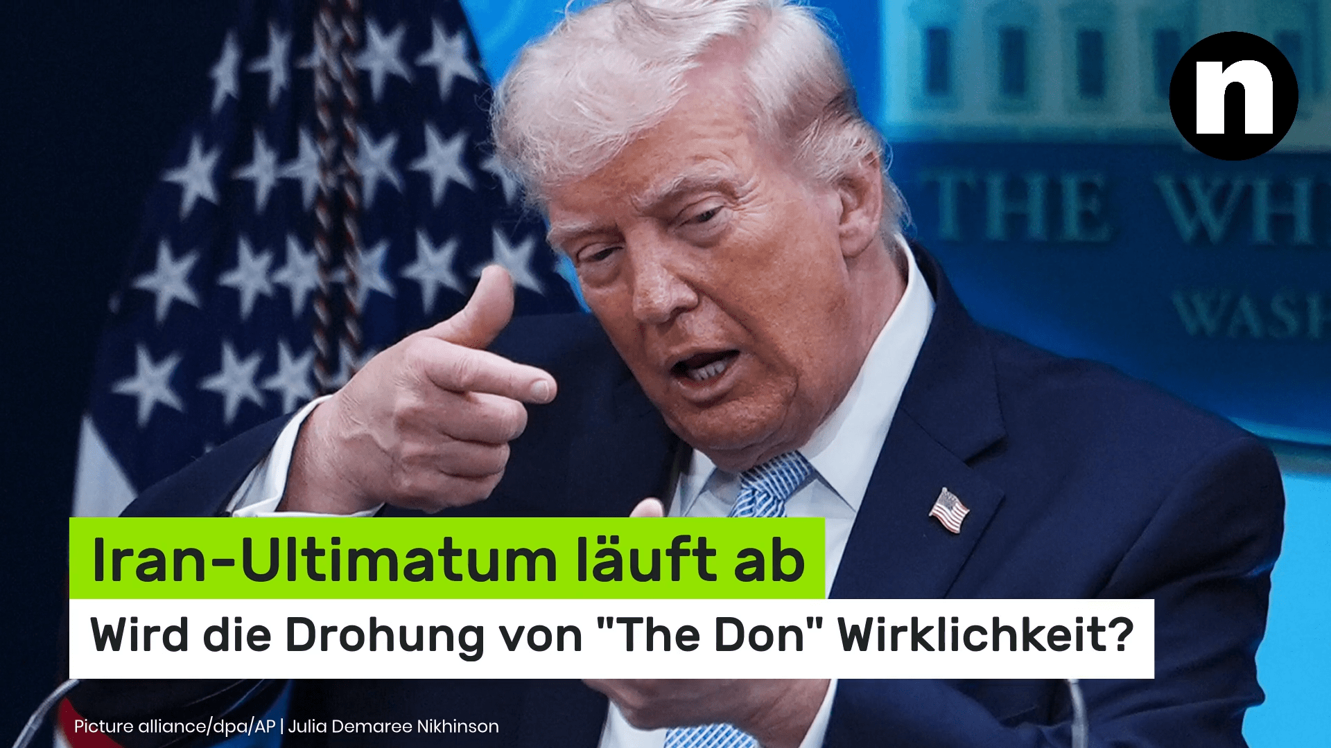 Video: Donald Trump verliert die Geduld: Iran-Ultimatum läuft ab - wird die Drohung von "The Don" Wirklichkeit?