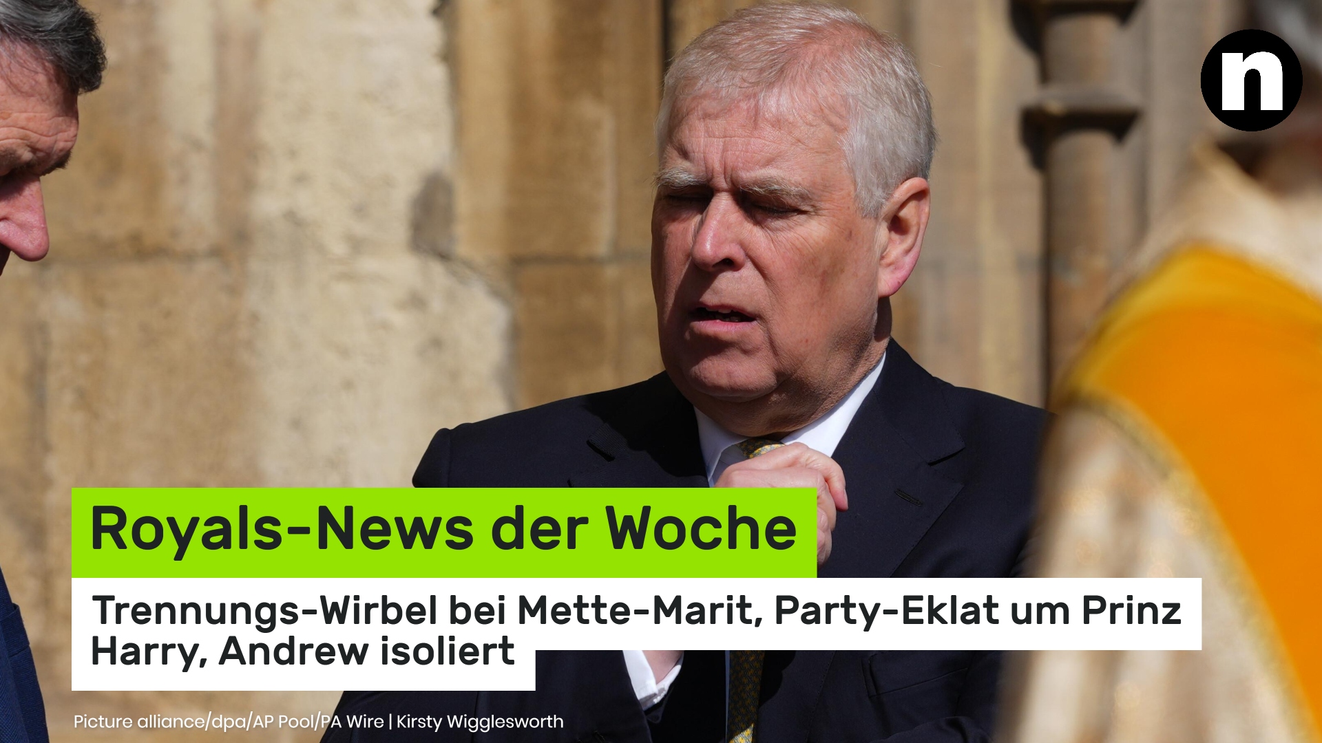 Video: Royals-News der Woche: Trennungs-Wirbel bei Mette-Marit, Party-Eklat um Prinz Harry, Andrew isoliert